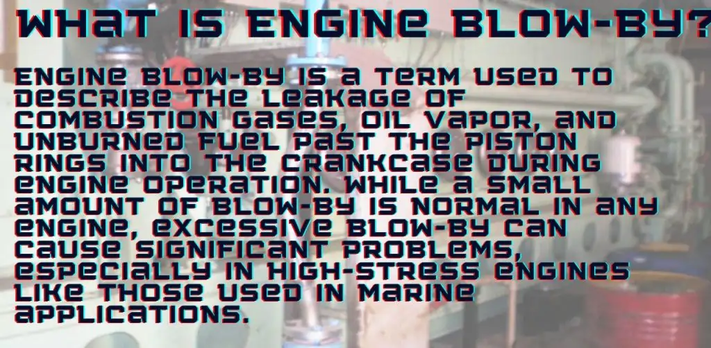 Blow-By in Engine